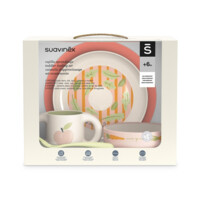 Набір посуду для годування Suavinex, рожевий (300844/1)