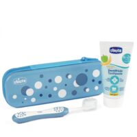 Дорожный набор Chicco: зубная щетка и зубная паста, 6-24 мес. (12098.00) 
