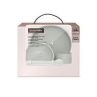 Набір посуду для годування Suavinex Colour Essence, зелений (401542)