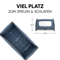 Дитячий манеж Hauck Play N Relax Dark Blue (60014-6)