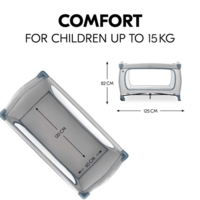 Дитячий манеж Hauck Sleep N Play Go Plus Dusty Blue (60089-4)