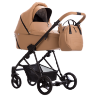 Коляска 2 в 1 Bebetto Yoddi Pro 03, рыжий (503.40.23.P03)