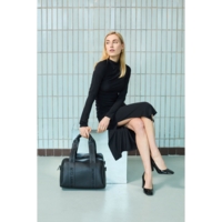 Сумка Childhome Mommy club Signature vegan leather black (CWMCSLBL)