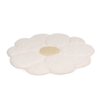 Килимок ігровий Childhome Flower, 110 см, білий/жовтий (CCPMFL)