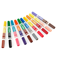 Набір двосторонніх фломастерів Crayola Silly Scents, широка лінія з ароматом, 10 шт. (58-8344)