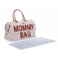 Сумка Childhome Mommy bag Signature Nude/Terracotta (CWMBBSTNR)