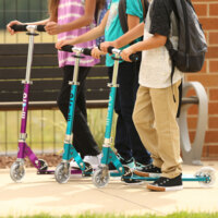 Самокат MICRO Sprite LED Бензин (SA0218)