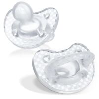 Пустушка Chicco PhysioForma Crystal, силікон, 6-16 міс., 2 шт. (73087.31) 