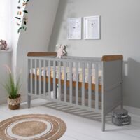 Кроватка Tutti Bambini Rio с пеленатором и матрасом Deluxe Eco Fibre, 70х140 см (211030/7235.01)