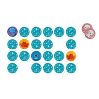 Набір іграшок для ванної Janod Гра-мемо, 24 ел. (J04714)