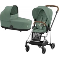 Коляска 2 в 1 Cybex Mios 4.0 Leaf Green, шасі Chrome Brown (250709530897) 