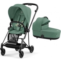 Коляска 2 в 1 Cybex Mios 4.0 Leaf Green, шасси Matt Black (251909530897) 