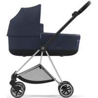 Коляска 2 в 1 Cybex Mios 4.0 Lux Dark Navy, шасси Chrome Black (251308773787)