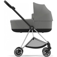 Коляска 2 в 1 Cybex Mios 4.0 Mirage Grey, шасси Chrome Black (251309290873)