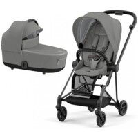 Коляска 2 в 1 Cybex Mios 4.0 Mirage Grey, шасі Matt Black (251909290873) 