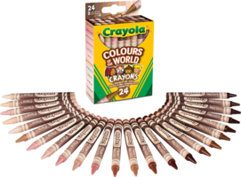 Набор восковых мелков Crayola Color World 24 штуки (52-0114) 