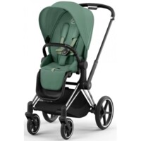 Коляска 2 в 1 Cybex Priam Leaf Green, шасі Сhrome Black (939773499)