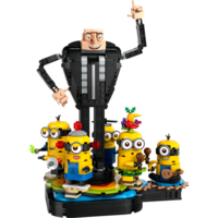 Конструктор LEGO Despicable Me Ґру й посіпаки з кубиків (75582)
