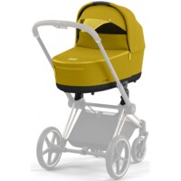 Коляска 2 в 1 Cybex Priam Mustard Yellow, шасі Chrome Brown (965399319)