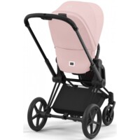 Коляска 2 в 1 Cybex Priam Peach Pink, шасси Matt Black (829763331)