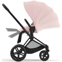 Коляска 2 в 1 Cybex Priam Peach Pink, шасси Matt Black (829763331)