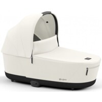 Коляска 2 в 1 Cybex Priam Lux Off White/Onyx Black, шасі Matt Black (819739331)