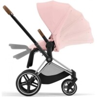 Коляска 2 в 1 Cybex Priam Off White/Peach Pink, шасси Chrome Brown (819763319)