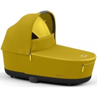 Коляска 2 в 1 Cybex Priam Mustard Yellow/Dark Navy, шасі Matt Black (965751331)
