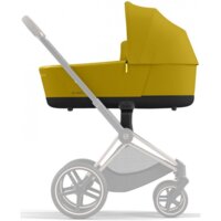 Коляска 2 в 1 Cybex Priam Mustard Yellow/Dark Navy, шасі Matt Black (965751331)
