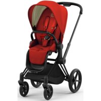 Коляска 2 в 1 Cybex Priam Mustard Yellow/Autumn Gold, шасі Matt Black (965405331)