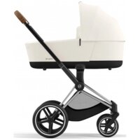 Коляска 2 в 1 Cybex Priam Lux Off White/Autumn Gold, шасси Chrome Brown (965819319)