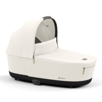 Коляска 2 в 1 Cybex Priam Lux Off White/Mirage Grey, шасси Matt Black (819743331)
