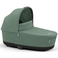 Коляска 2 в 1 Cybex Priam Lux Leaf Green/Onyx Black, шасі Matt Black (839739331)