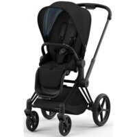 Коляска 2 в 1 Cybex Priam Lux Nautical Blue/Onyx Black, шасі Matt Black (947739331)