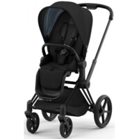 Комплект 3 в 1 Cybex: коляска Priam Lux Off White/Onyx Black Matt Black + автокрісло Cloud T i-Size Plus Sepia Black (819739331-1151)