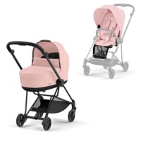 Коляска 2 в 1 Cybex Mios 4.0 Lux Peach Pink, шасі Matt Black (251909450889) 
