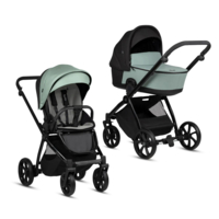 Універсальна коляска 2 в 1 TUTIS Mio 3 Plus Leather Sage (1502039) 