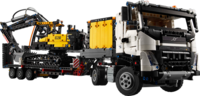 Конструктор LEGO Technic Вантажівка Volvo FMX і Електричний екскаватор EC230, 2274 деталі (42175)
