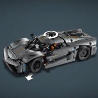Конструктор LEGO Technic Koenigsegg Jesko Absolut сірий гіперкар, 801 деталь (42173)