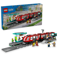 Конструктор LEGO City Трамвай і вокзал у центрі міста, 811 деталей (60423) 