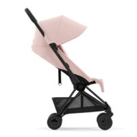 Прогулянкова коляска Cybex Coya Matt Black Peach Pink (522004345)