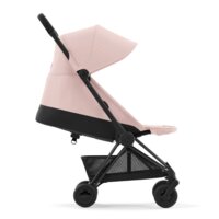 Прогулянкова коляска Cybex Coya Matt Black Peach Pink (522004345)