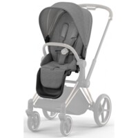 Прогулянкова коляска Cybex Priam PLUS Manhattan Grey, шасі Matt Black (429331)