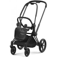 Прогулянкова коляска Cybex Priam PLUS Manhattan Grey, шасі Matt Black (429331)
