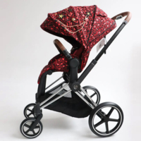 Коляска 2 в 1 Cybex Priam Rockstar by Alec Voelkel, шасі Chrome Brown (883367319)