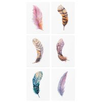 Набір тату для тіла TATTon.me Feather Set (4820191130913) 