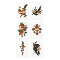 Набір тату для тіла TATTon.me Old School set (4820191131156) 