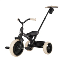 Велосипед триколісний дитячий QPLAY Elite Pro Black (T10-BEliteProBlack) 