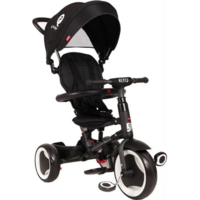 Дитячий триколісний складаний велосипед Qplay Rito EVA, чорний (S380-7Black) 