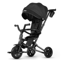 Велосипед складаний триколісний QPlay Nova Niello Black (S700-6NovaNielloBlack) 